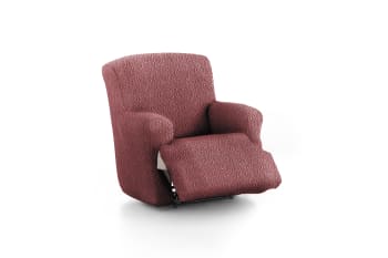 EYSA - Housse de fauteuil relax XL extensible Bordeaux 60 - 110 cm