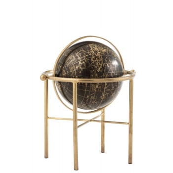 Globo Terráqueo mango de madera 35cm Retro Atmosphera