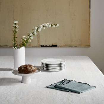 Moderne Lin Coton Nappe de Table Rectangulaire Nappes pour Table