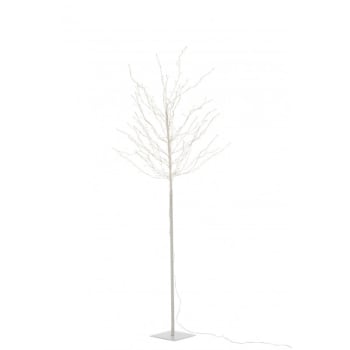 LED - árbol desnudo+led metal blanco Alt. 180 cm