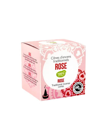ROSE - Encens cônes indien rose