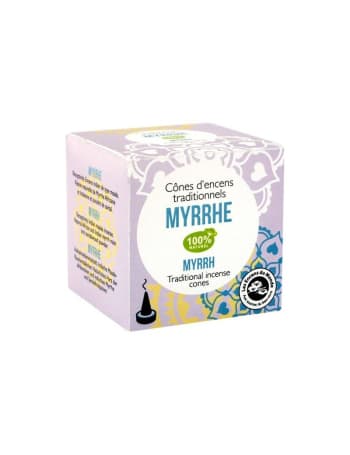 MYRRHE - Encens cônes indien myrrhe