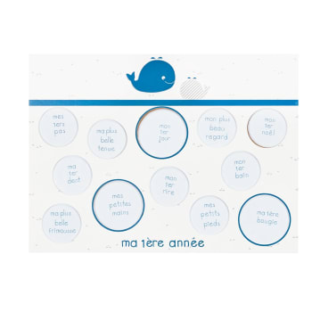 Pêle-mêle photo ma première année Céleste