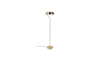 Eclipse - Stehlampe aus Messing, gold