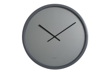 Time bandit - Horloge en métal gris D60