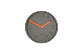 Concrete time - Horloge en béton gris D31.60