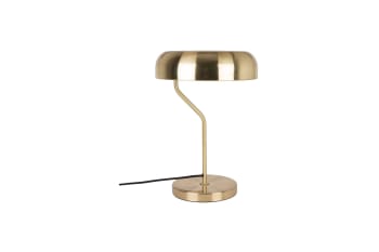 Eclipse - Lámpara de mesa de metal dorado