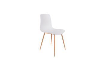Leon - Stuhl aus Polypropylen, weiß