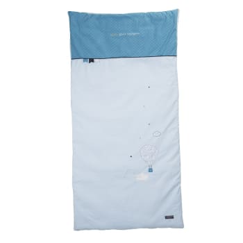 Édredon Bébé Coton 120x60 Cm - Certifié Oeko-Tex, Lavable, Garnissage Polyester, Marque Française Sauthon