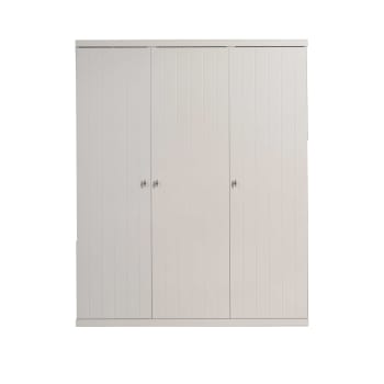 Armoire enfant 3 portes blanc EMILIA