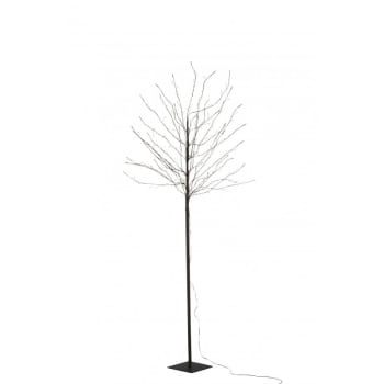 LED - árbol desnudo+led metal negro Alt. 180 cm