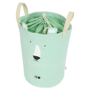 Clastyle Panier a Linge Enfant Vert avec des Koala, Feuillage