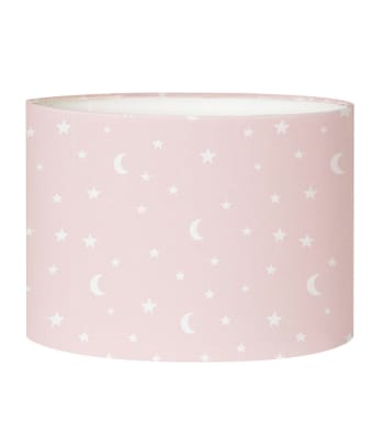 ENFANT - Pantalla para lámpara de pie niño lune rosa
