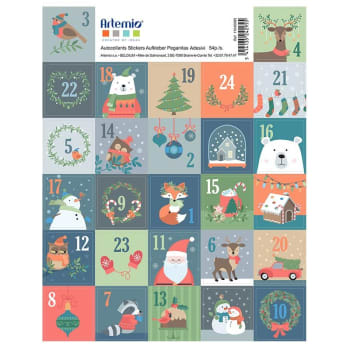 TIMBRES - 27 adesivi francobolli di Natale