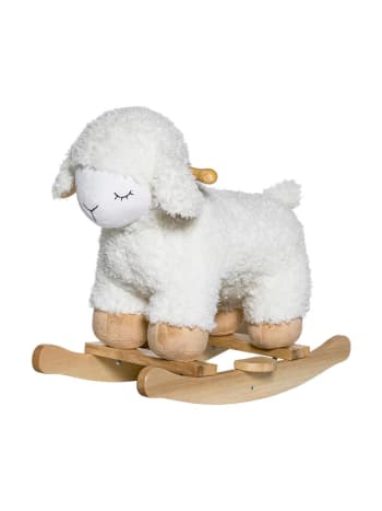 KIDS - Mouton à bascule blanc
