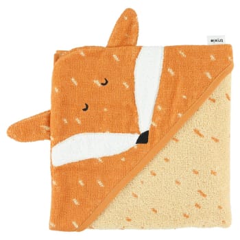 TRIXIE FOX - Cape de bain renard Mr. Fox (75 x 75 cm)