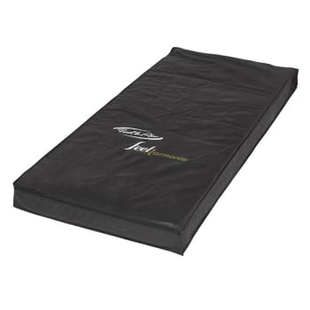 Somnum - Housse de rangement de matelas tissu gris,noir 90x190 cm