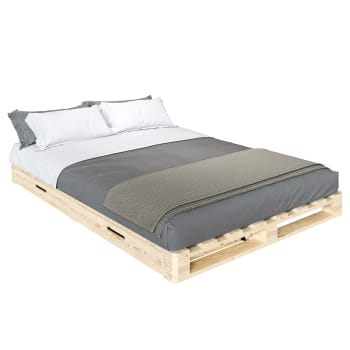 Cama Abatible - Venprodin - 90x190cm - Roble con Ofertas en Carrefour