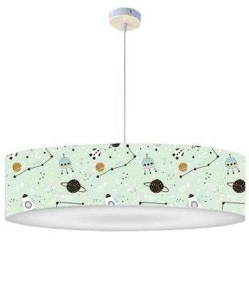 ENFANT - Lámpara de techo niño planeta verde