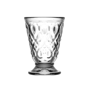 Lot de 6 verres à eau, lyonnais - Vaso de agua de vidrio transparente - Set de 6