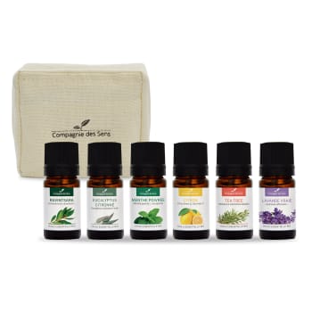 Huiles Essentielles BIO - Indispensables pour Débuter - Pack de 6