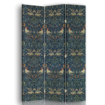 Paravento - Separè Bird - William Morris cm. 110x150 (3 pannelli)