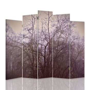 Biombo Forest Dusk - Separador de ambientes cm. 180x170 (5 paneles)