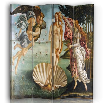 Paravent La Naissance de Vénus - Sandro Botticelli cm 145x170 (4x)