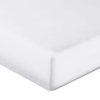 Protect - Protège matelas imperméable coton Blanc 180x200 cm