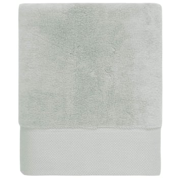Sensoft - Maxi drap de bain zéro twist 560 g/m²  gris perle 100x150 cm