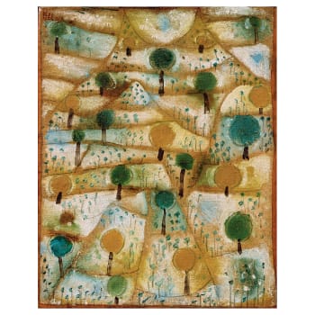 Stampa su tela - Small Rhythmic Landscape - Paul Klee cm. 80x100