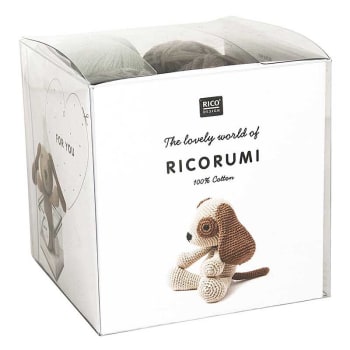 RICORUMI - Set crochet Amigurumi chien