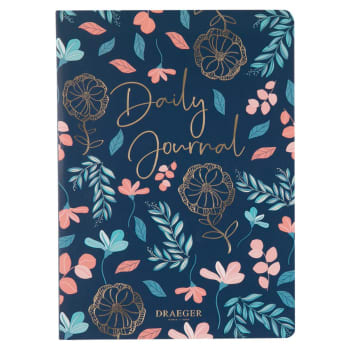 Carnet bullet journal motif floral