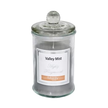 BRUME - Bougie parfumée dans pot en verre brume de la vallée 9,5x17cm