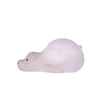Fantes Luce notturna a forma di giraffa, ricaricabile tramite USB, luce da comodino per bambini, studenti, festa di compleanno, decorazione per la