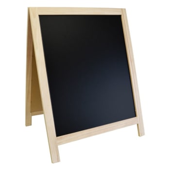 BOIS - Tableau noir à poser 75 x 60 cm