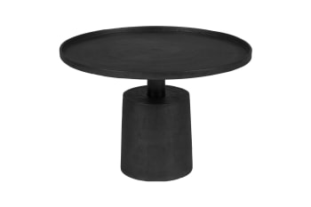 Mason - Table basse en aluminium noir