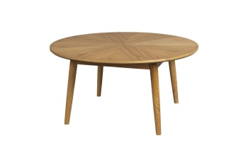 Fabio - Table basse en bois brun