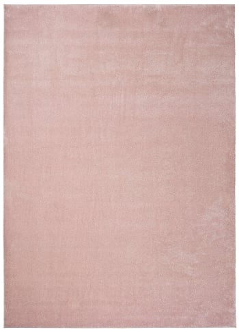 MONTANA - Alfombra lisa en rosa 200X290 cm