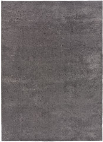 LOFT - Einfarbiger Teppich Anthrazit 160x230 cm