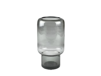 Hoej - Vase en verre gris
