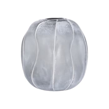 Sigt - Vase rond en verre gris perle