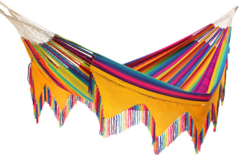 Hamaca colombia - multicolore - hecho à mano - 170 x 380 cm
