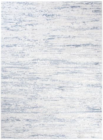 Alfombra de salón azul crema vintage suave 140 x 200 cm SKY | Maisons ...