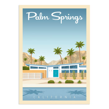 Affiche Palm Springs  50x70 cm