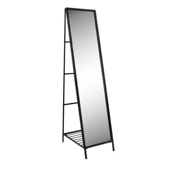 CHEPY - Miroir sur pied 160 cm noir