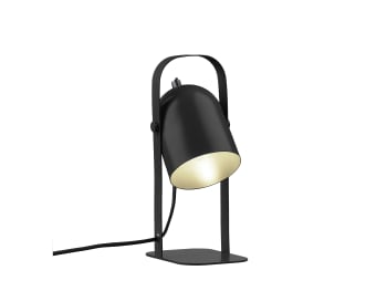 Nesvik - Lampe de table en fer noir