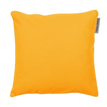 Confettis aurore - Housse de coussin  pur coton orange 40x40