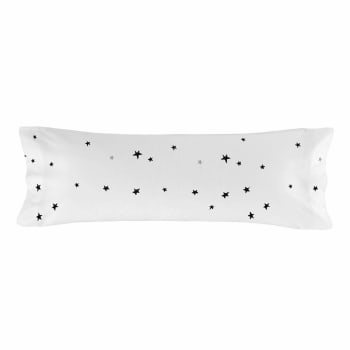 Constellation - Funda de almohada 100% algodón multicolor 45x110 cm (cama 90)