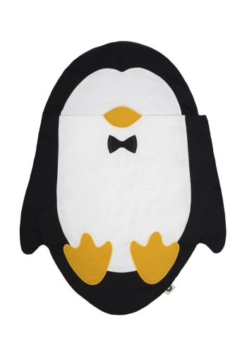 ANIMALS - Nid d'ange Pingouin noir et blanc (85 cm)
